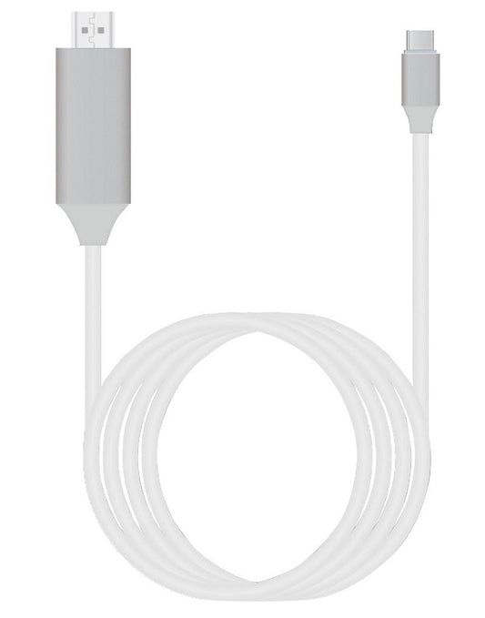 HKM-422867 Type-C to HDMI Video Converter Cable, Copper Core, 1.8-2 Meter Length, Single Connector