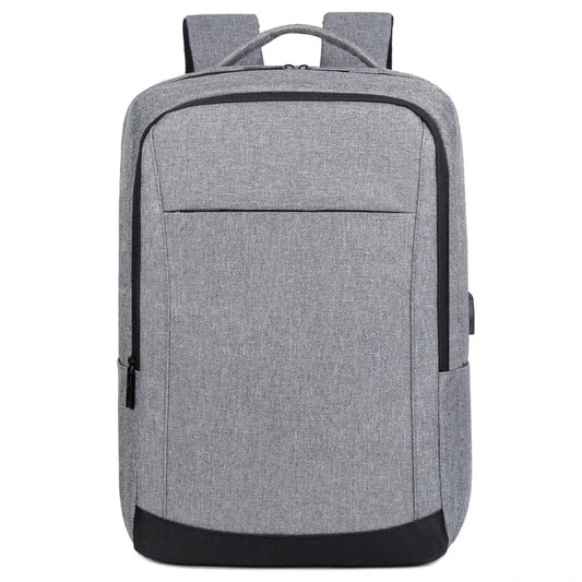 HKM-423699 Waterproof Unisex Business Backpack with USB Port and Character Pattern for Men’s Laptops and Notebooks