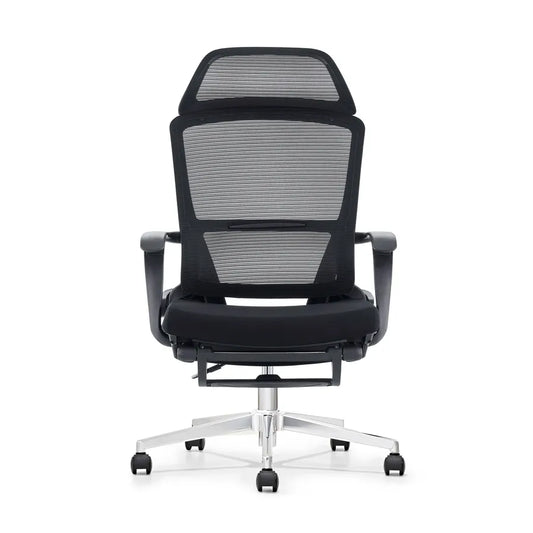HKM-432787 Ergonomic High Back Office Chair with Adjustable Headrest and Footrest