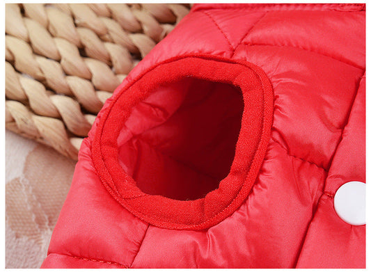 HKM-4357821 Cozy Thermal Padded Coat for Small Dogs and Cats - Lightweight, Durable, Easy to Wear