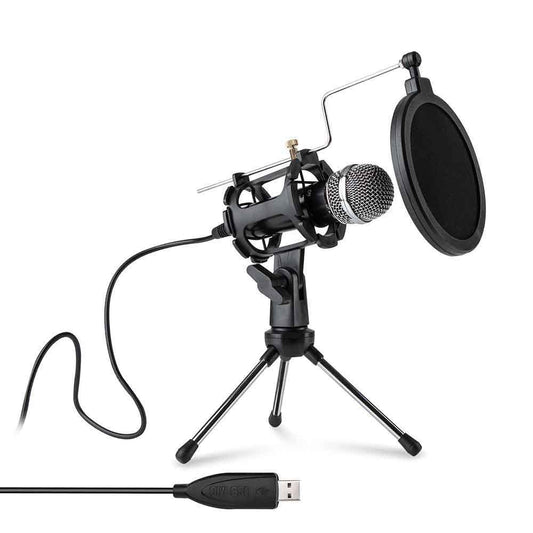 HKM-440147 Omnidirectional Microphone for PC, PS4, PS5, and Notebooks with 2m Cable