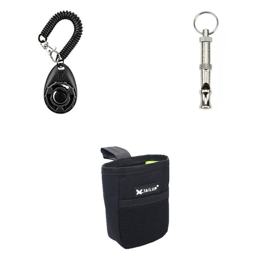 HKM-442387 Interactive Large Puppy Training Kit – Includes Frisbees, Balls, Clicker, and Whistle
