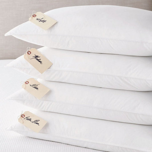 HKM-449939 Goose Down Cushion Core for Bed, Sofa, or Office - Cotton Jacket, 50x50cm, 45x45cm, 55x55cm