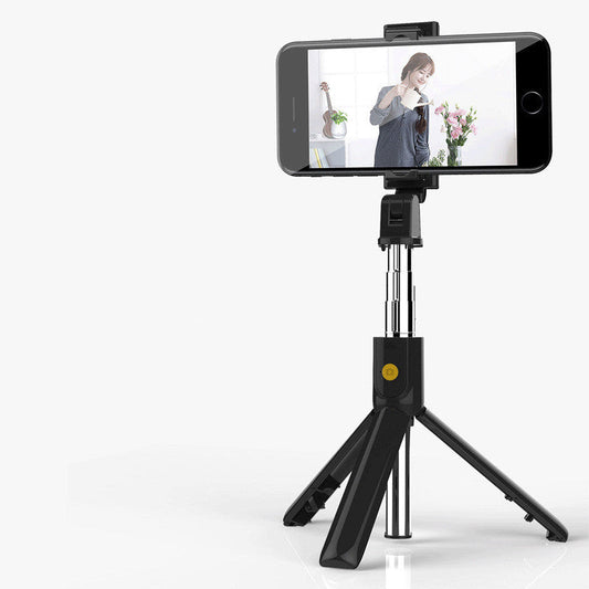 HKM-450195 Extendable Bluetooth Selfie Stick with Remote Control - Black & White Options