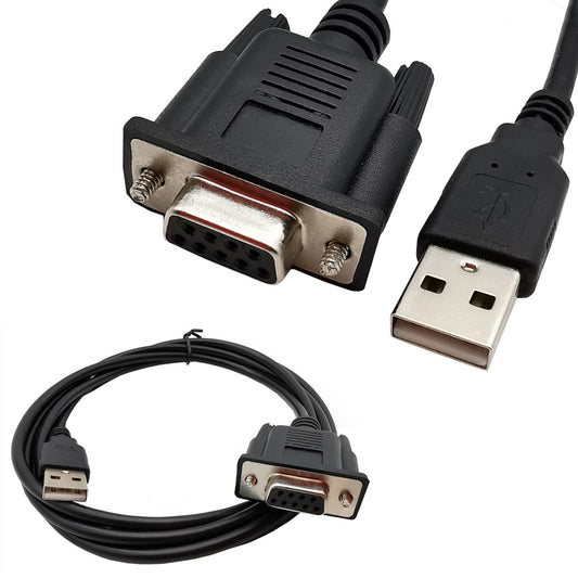 HKM-451987 USB to RS232 Female Serial Adapter Cable for Easy Connectivity