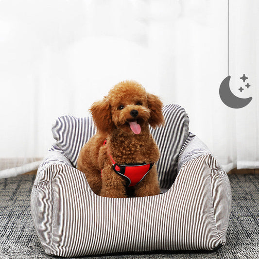 HKM-4529213 Removable Washable Pet Car Seat with Anti-Slip Bottom and High Resilience Cotton, 55*50*35cm