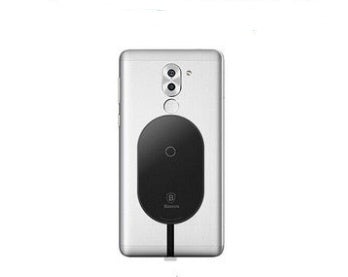HKM-453651 360-Degree Rotating Qi Wireless Charger with Fast Charging for Mobile Phones and Cars - ABS, Aluminum Alloy, Glass Construction