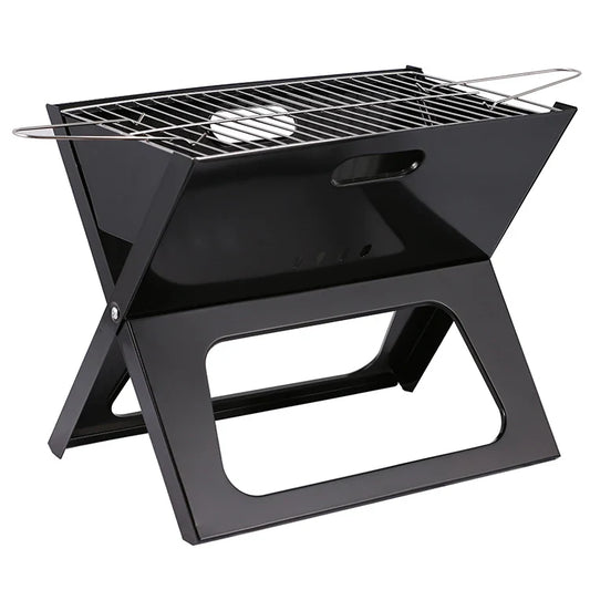 HKM-453971 Portable Folding Charcoal BBQ Grill for Outdoor Camping and Picnic