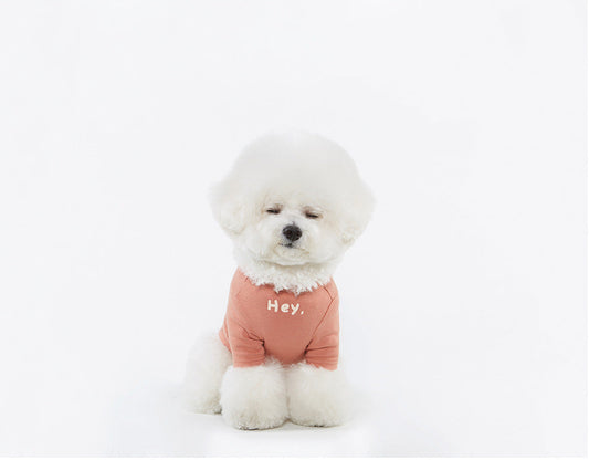 HKM-4556349 Casual Cotton Printed T-Shirt for Pets in Various Colors and Sizes