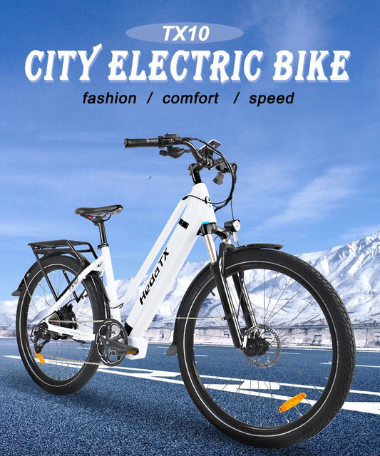 HKM-456723 48V 500W Electric Mountain Bike with 27.5 Inch Aluminum Alloy Frame and 27 Speed Gears