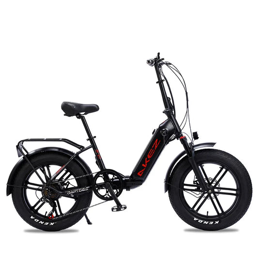 HKM-457875 500W Step Through Electric Fat Tire Bike with 7 Speed, 48V Lithium Battery, and Rear Disc Brake