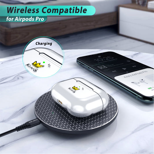 HKM-458899 Cartoon-Themed Protective Shell for AirPods 3 – Durable PC Hard Shell with Flip Style