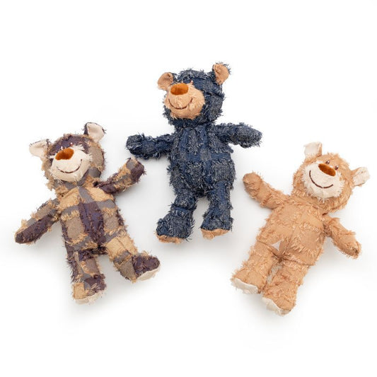 HKM-4597949 Durable Indestructible Dog Toy Bear with Squeaker for Heavy Chewers, Interactive Chew Toy for All Breeds