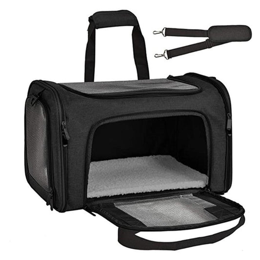HKM-461523 One-Shoulder Easy-Carry Pet Transport Bag for Cats and Dogs