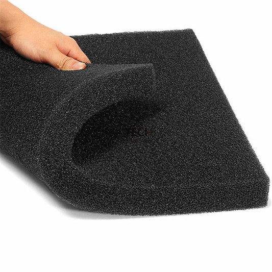 HKM-4615741 Biochemical Cotton Foam Sponge Sound Absorption Filter - Black & White, Custom Sizes Available