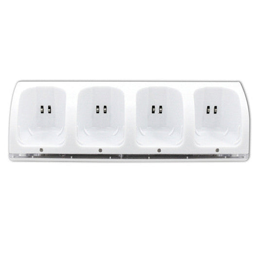 HKM-466515 Wii Four-Controller Charging Station with Four Rechargeable Batteries and USB Charging Cable