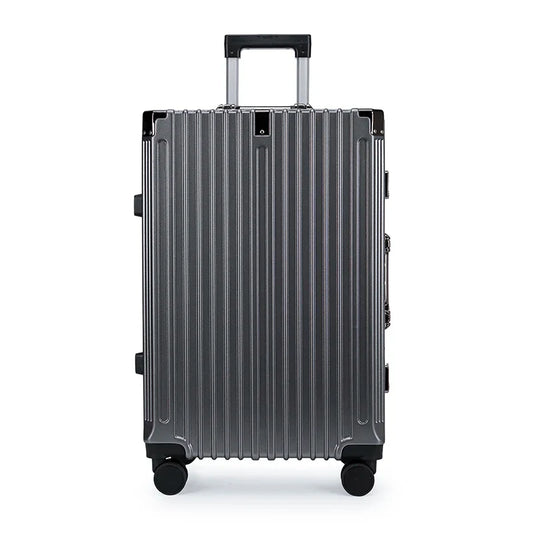 HKM-469139 Unisex 20" 22" 24" 26" Durable PC Luggage Set with Spinner Wheels and TSA Lock