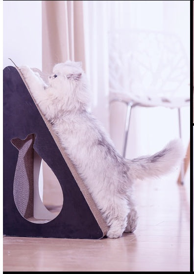 HKM-4714045 Vertical Cat Climbing Board with Corrugated Paper and Grinding Claws