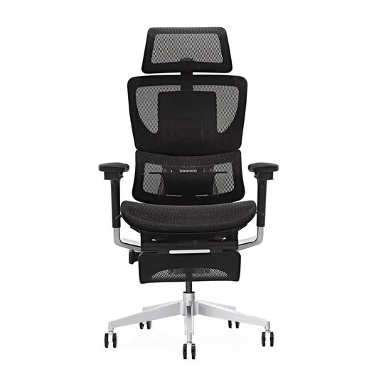 HKM-472659 Ergonomic High Back Mesh Office Chair with Lumbar Support and Adjustable Features