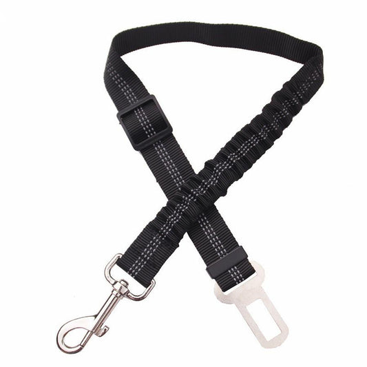 HKM-474067 Adjustable Pet Car Seat Belt for Dogs, 2.5cm Wide, Polyester Material, Multiple Colors Available