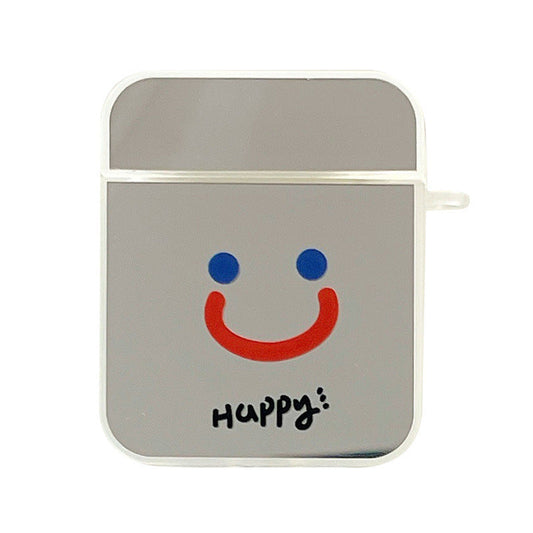 HKM-477331 Smiley Face TPU Protective Case for AirPods Pro - Compatible with Generations 1, 2, 3