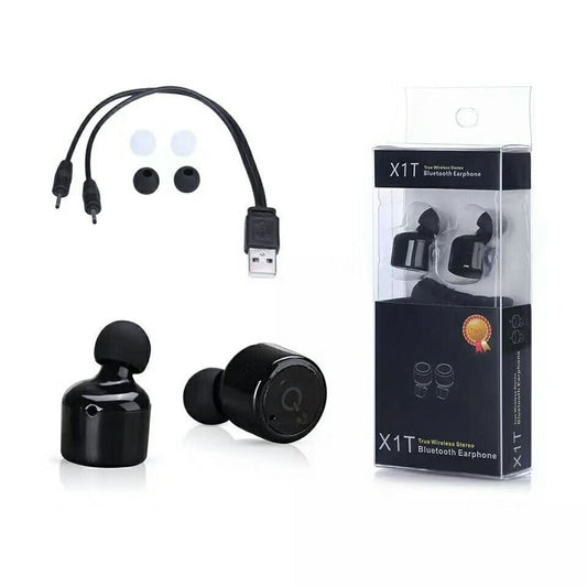 HKM-488339 X1T TWS 5.0 Bluetooth Stereo Earbuds with Voice Control and Multi-Point Connection