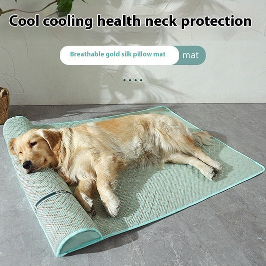 HKM-4887485 Comfortable Summer Dog Mat for Large Breeds - XL, 2XL, 3XL Options Available