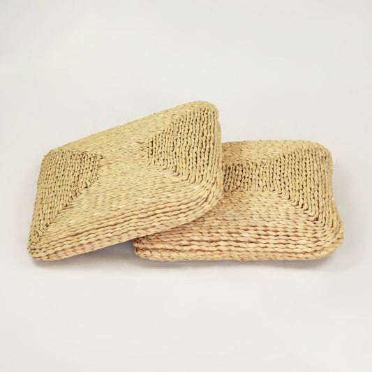 HKM-491219 Thickened Rattan Woven Straw Tatami Cushion for Bay Windows – Available in Multiple Sizes and Colors