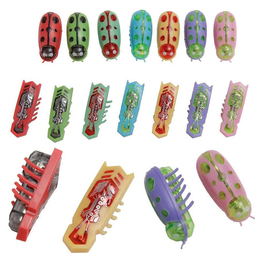 HKM-493971 Interactive Mini Electric Ladybug Cat Toy with Realistic Movement and Rechargeable Battery