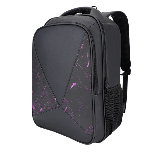 HKM-496147 Large Waterproof Computer Backpack for 17-Inch Laptops – Durable Polyester Design for Men and Women