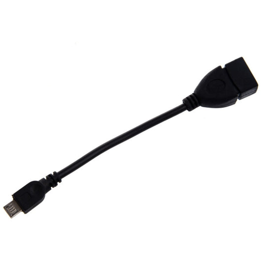 HKM-496979 Micro USB B Male to USB A 2.0 Female OTG Adapter Cable for Data Transfer