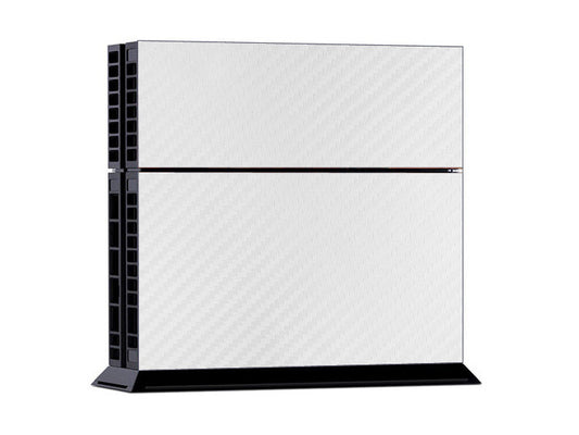 HKM-498387 PS4 Carbon Fiber Skin Sticker with Removable Adhesive and Ventilation Grooves