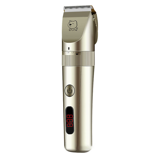 HKM-5020093 Professional Rechargeable Electric Shear with Ceramic Blade for Pet Grooming