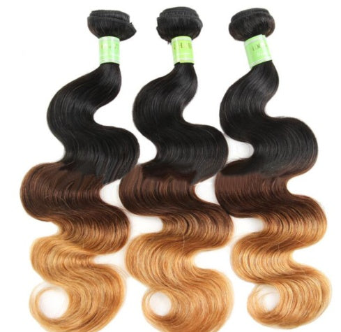 HKM-502099 Xuchang Body Wave T1B27 Ombre Hair Bundle - 1 Bundle