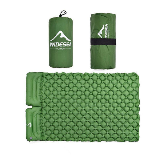 HKM-512915 Double Portable Ultra-Light Camping Inflatable Moisture-Proof Air Mat