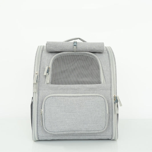 HKM-5136317 Multifunctional Portable Pet Backpack - Breathable Cat Carrier for Travel and Training