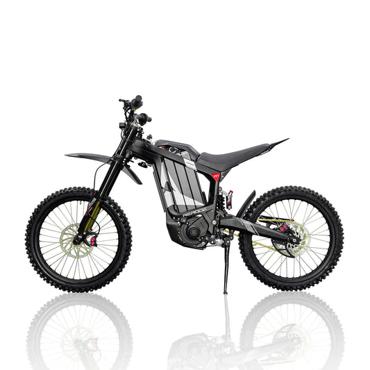 HKM-513811 All-Terrain Electric Dirt Bike 8000W 72V R1 2024 Model with LCD Display, 100km/h Speed