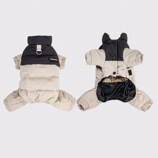 HKM-5210941 Graphene Cotton-Padded Jacket for Pets - Waterproof and Warm, Available in Multiple Colors and Sizes