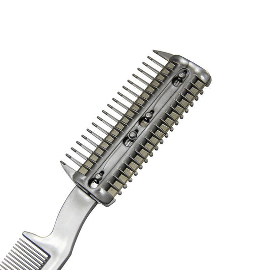 HKM-5215677 Pet Cleaning Comb for Dogs and Cats with Bonus Blade - Plastic Grooming Tool