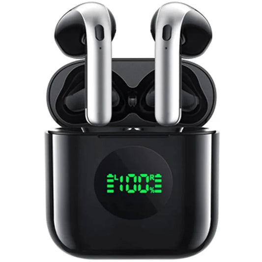 HKM-521939 TWS Gaming Wireless Earbuds with LED Display – High-Performance Bluetooth Headset for Mobile and Gaming Use