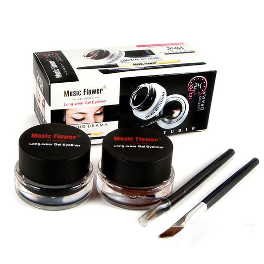 HKM-522003 Dual-Color Eyeliner in Black and Brown for Effortless Definition