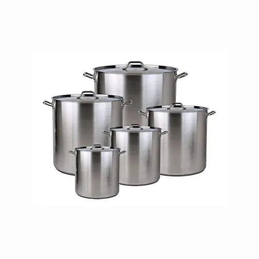 HKM-522643 Stainless Steel Commercial Kitchenware Set with Superior Heat Distribution