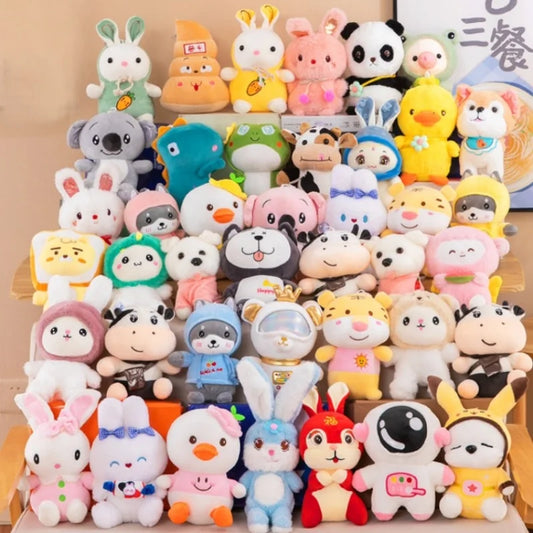 HKM-523539 Creative 7 Inch Animal Plush Toys for Weddings and Events