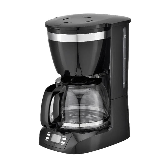 HKM-524819 Drip Coffee Maker, 1.25 L Capacity, Brews 8-10 Cups of Fresh Coffee
