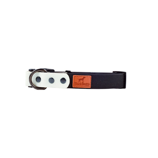 HKM-5264957 Retro Dog Collar and Traction Rope Set - PVC Polymer for Comfortable Walking