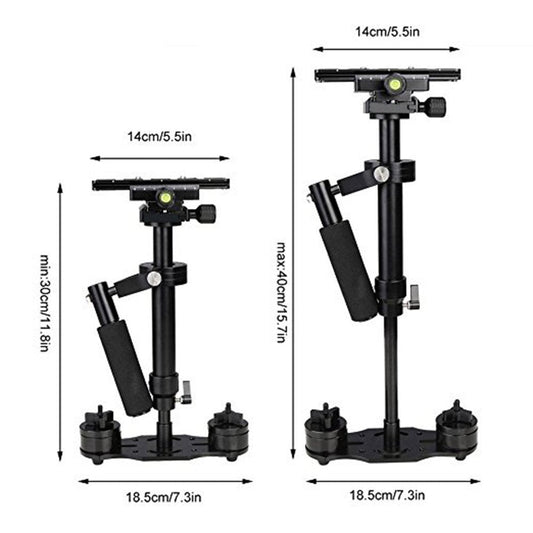 HKM-528915 S40/S60 Aluminum Handheld Camera Stabilizer for iPhone and SLR
