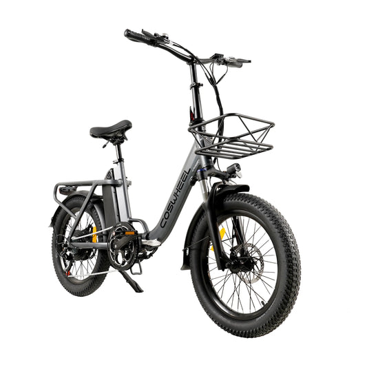 HKM-531539 COSWHEEL Y20L Folding Smart Electric Bicycle 20 inch 750W Motor with 48V 15Ah Battery for Urban Commuting