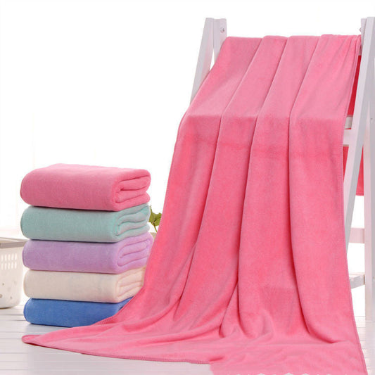 HKM-539475 Microfiber Bath Towel 70x140 cm – Absorbent Superfine Fiber for Beach, Salon, and Therapy Use