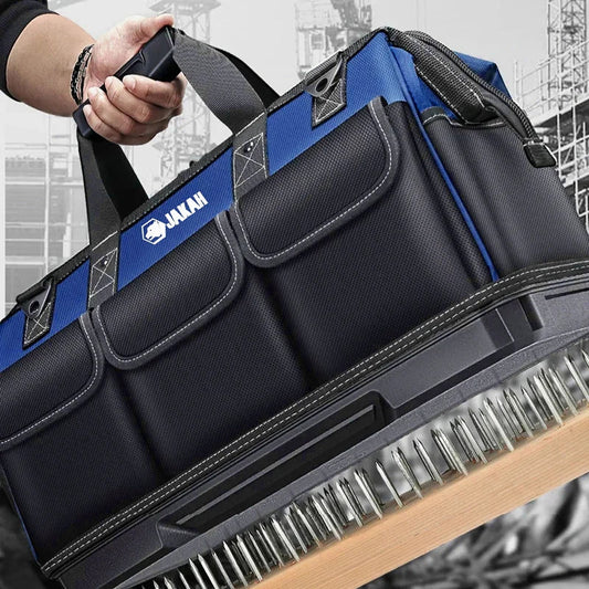 HKM-542227 Durable Multi-Function Electrician's Tool Bag with Large Capacity and Organised Storage