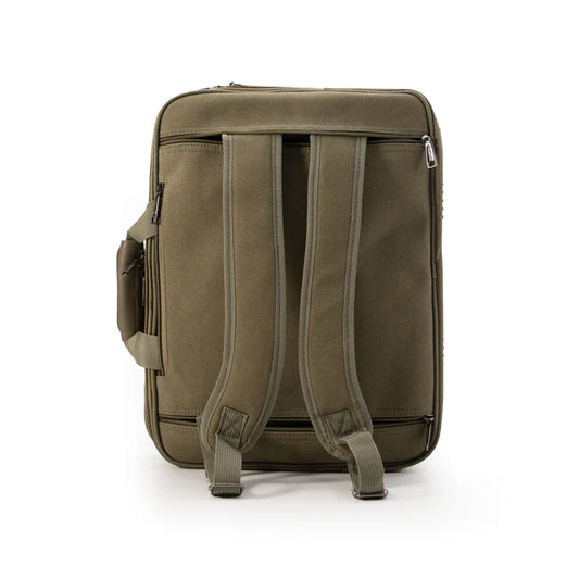 HKM-542739 Versatile Canvas Messenger Bag for Laptop and Outdoor Use